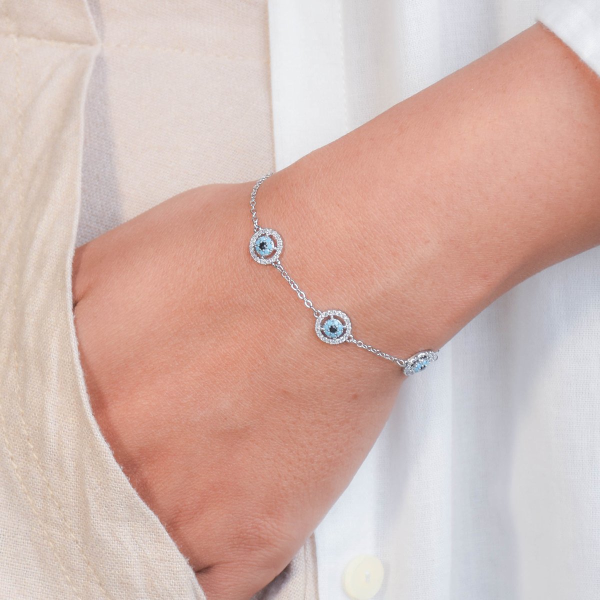 Zenith Evil Eye Bracelet - Upakarnaproduct_type