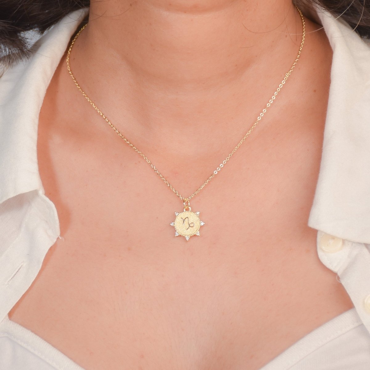 Zodiac Sign Necklace - Upakarnaproduct_type