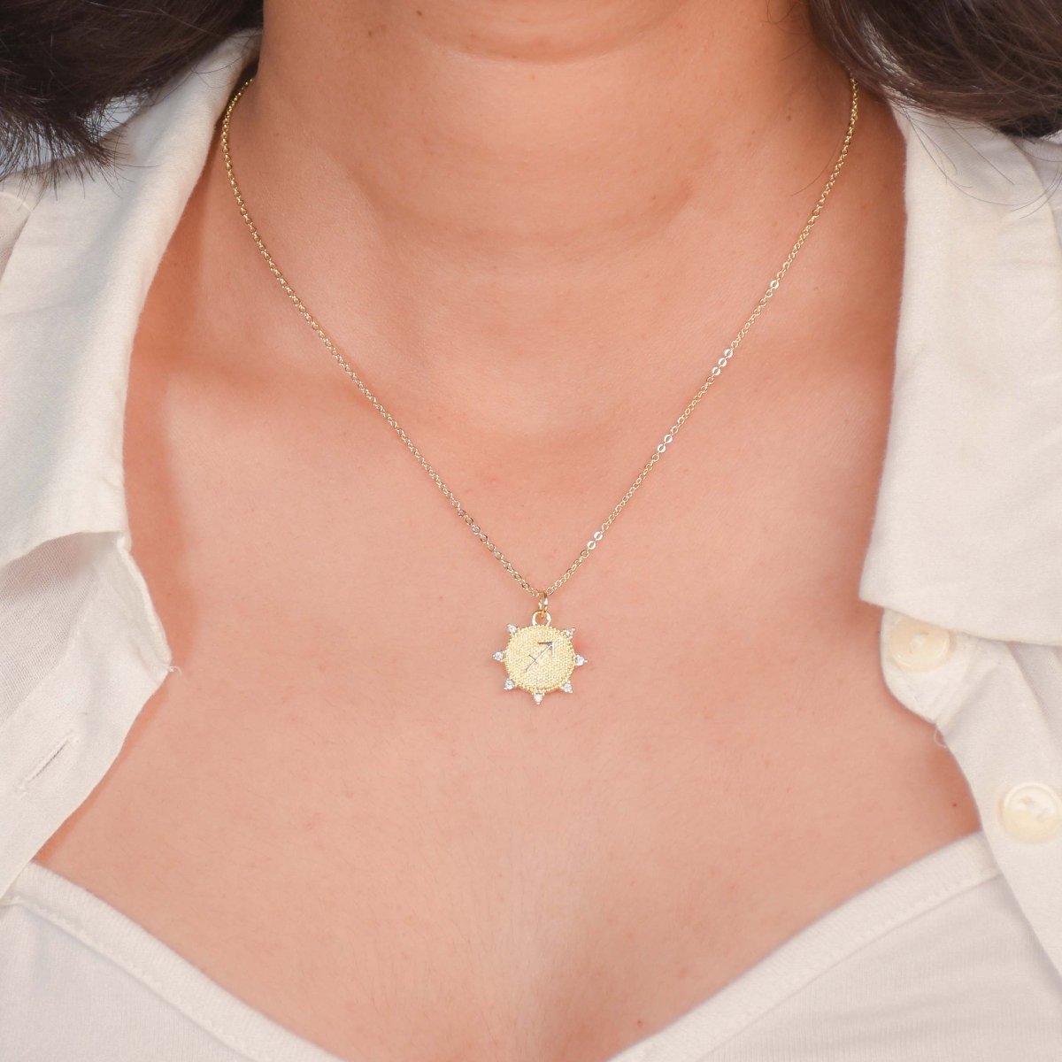 Zodiac Sign Necklace - Upakarnaproduct_type