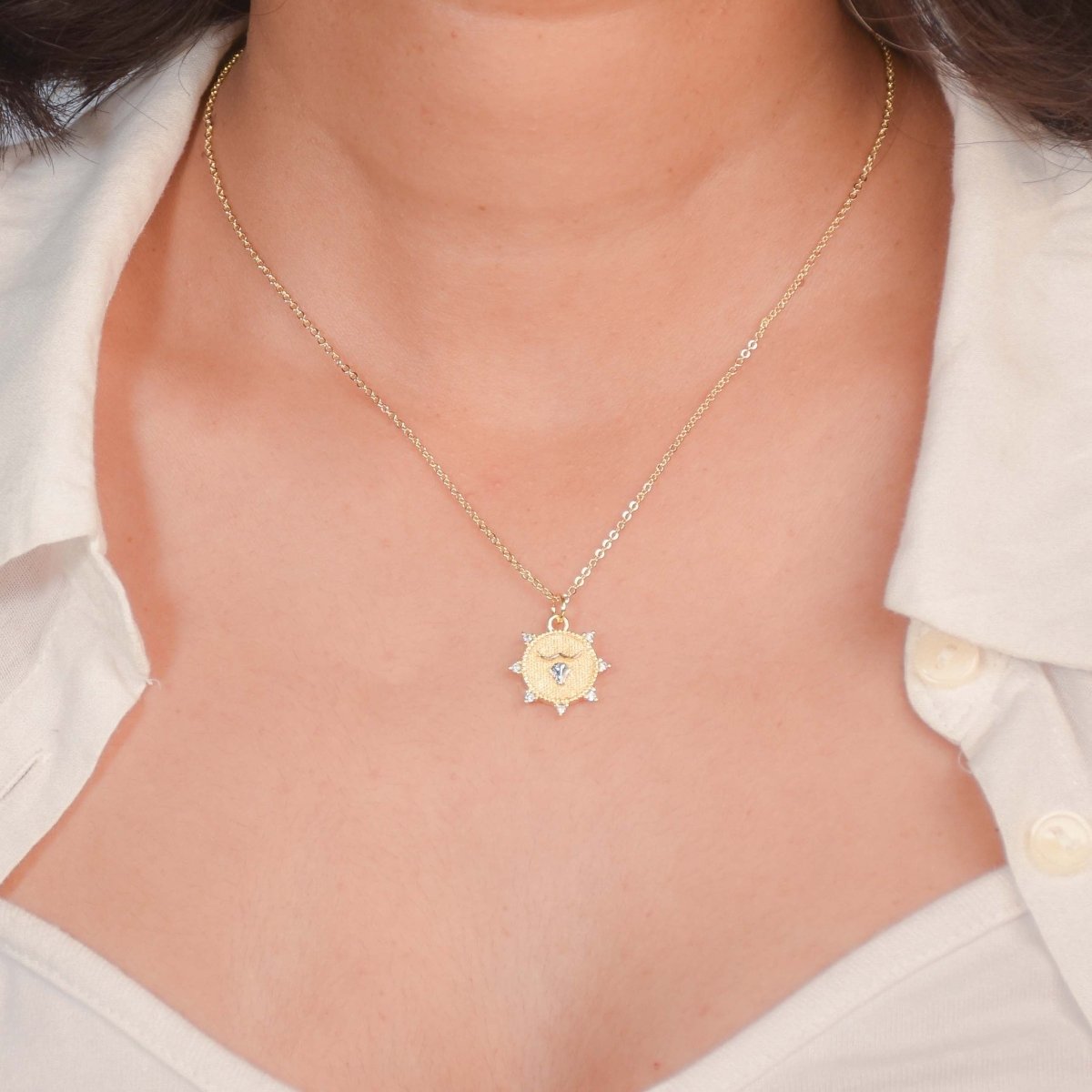 Zodiac Sign Necklace - Upakarnaproduct_type