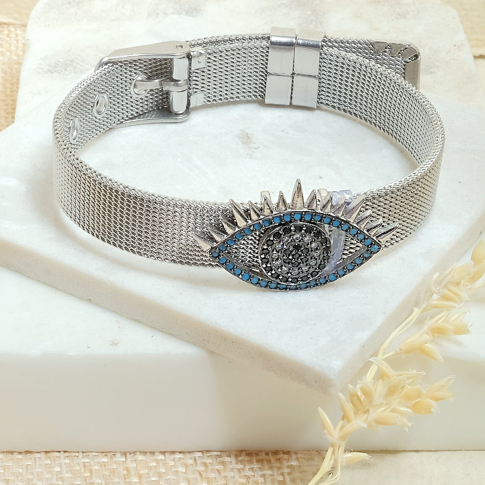 Eye-Shaped Evil Eye Watch Belt