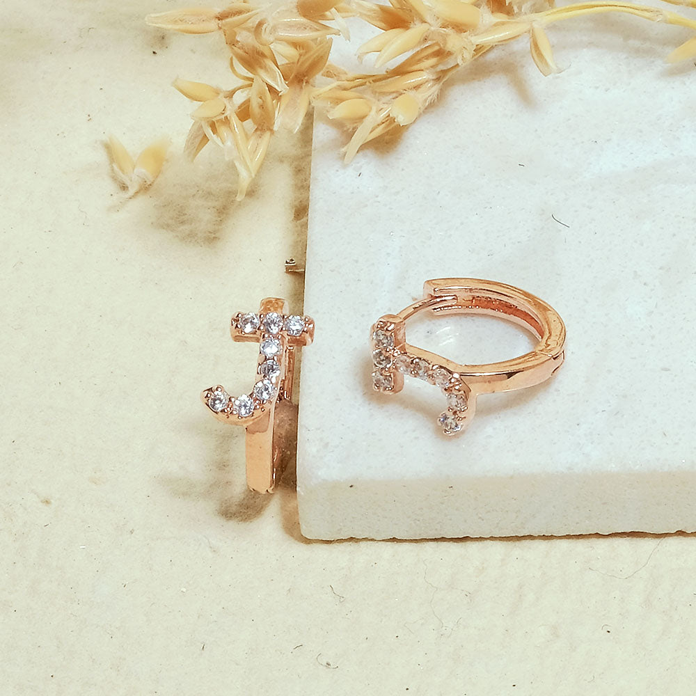 Initial Earrings