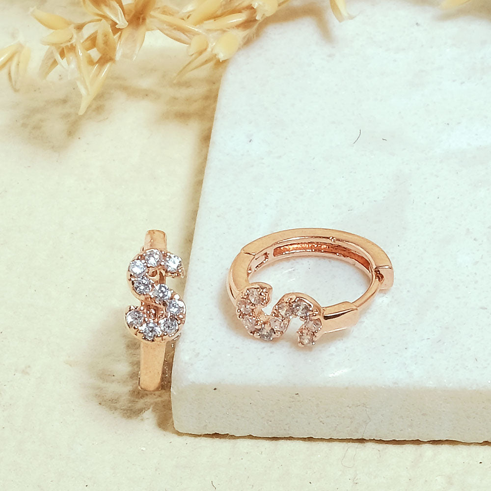 Initial Earrings