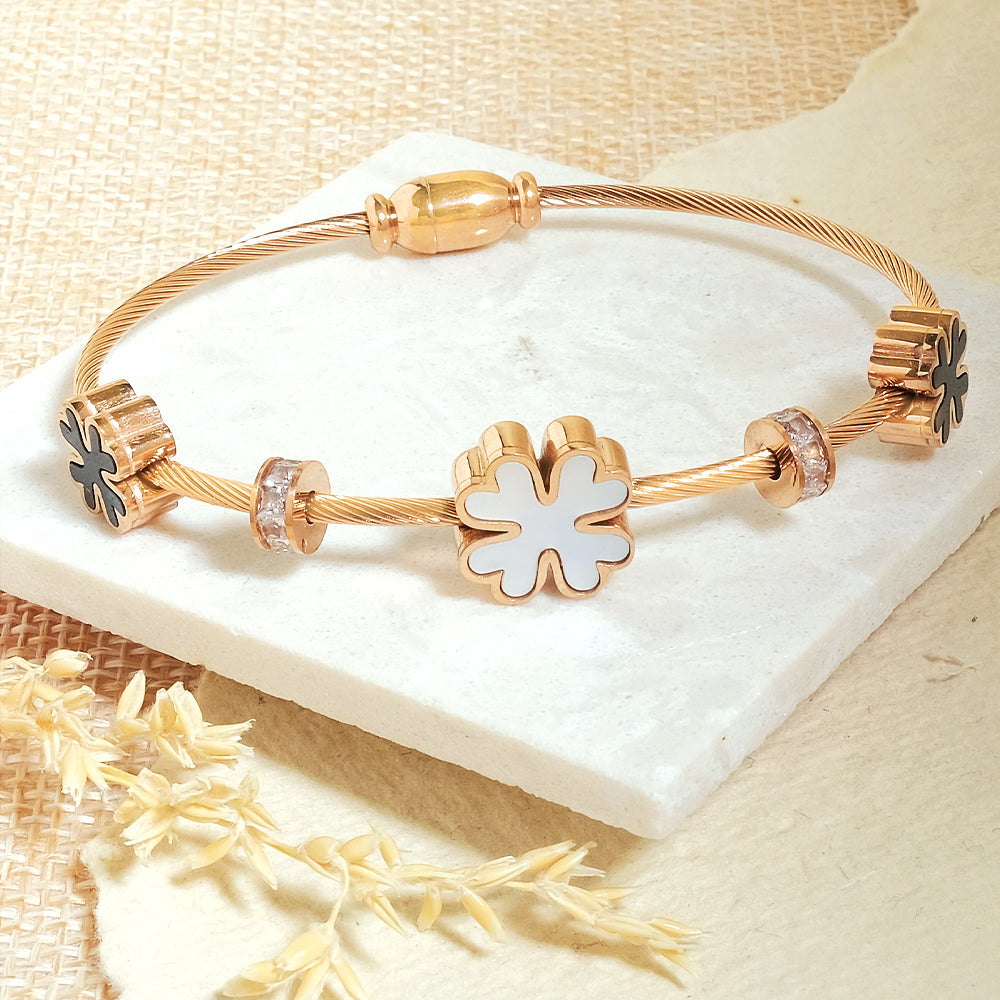 Classic Flower Bangle