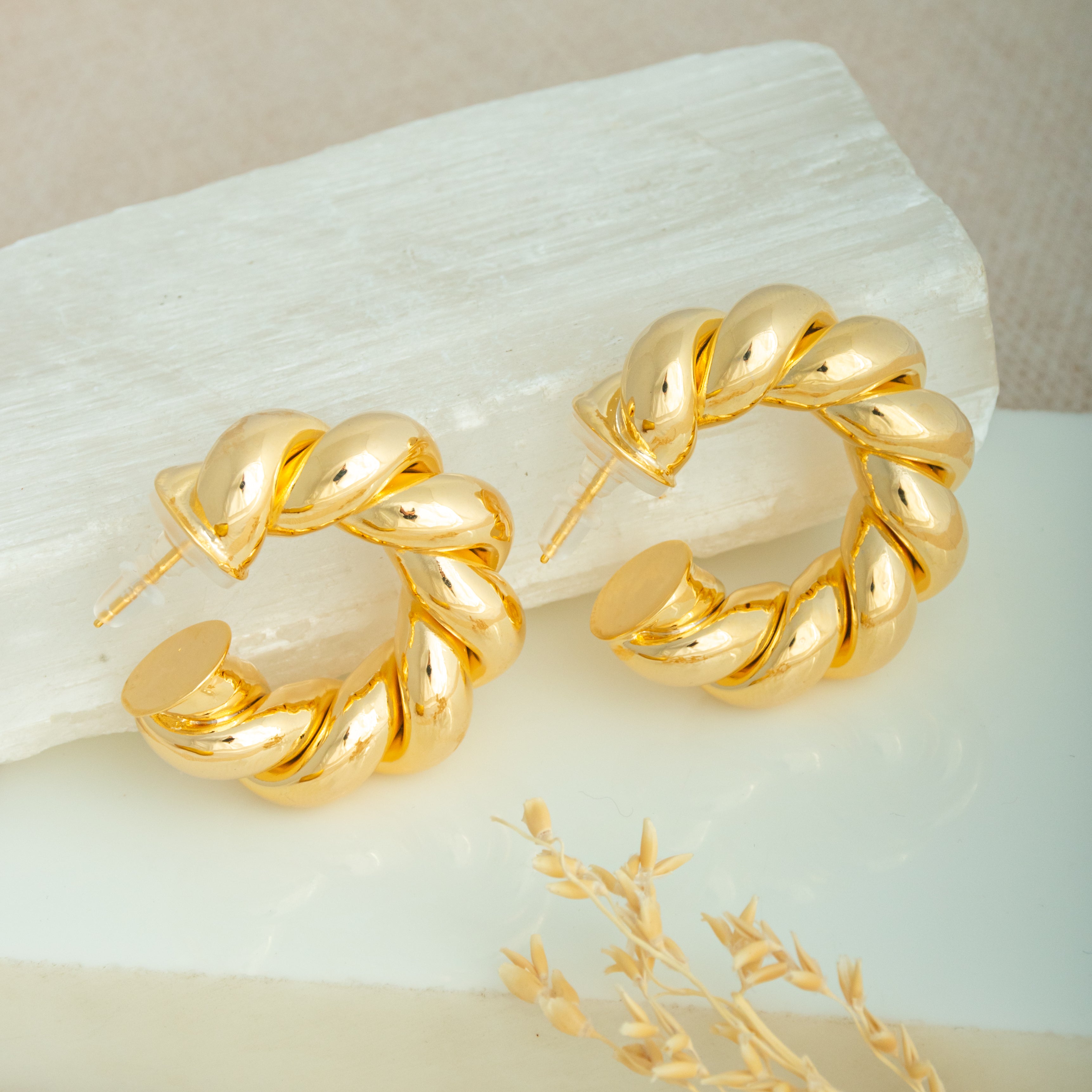 Braided Beauty Hoops
