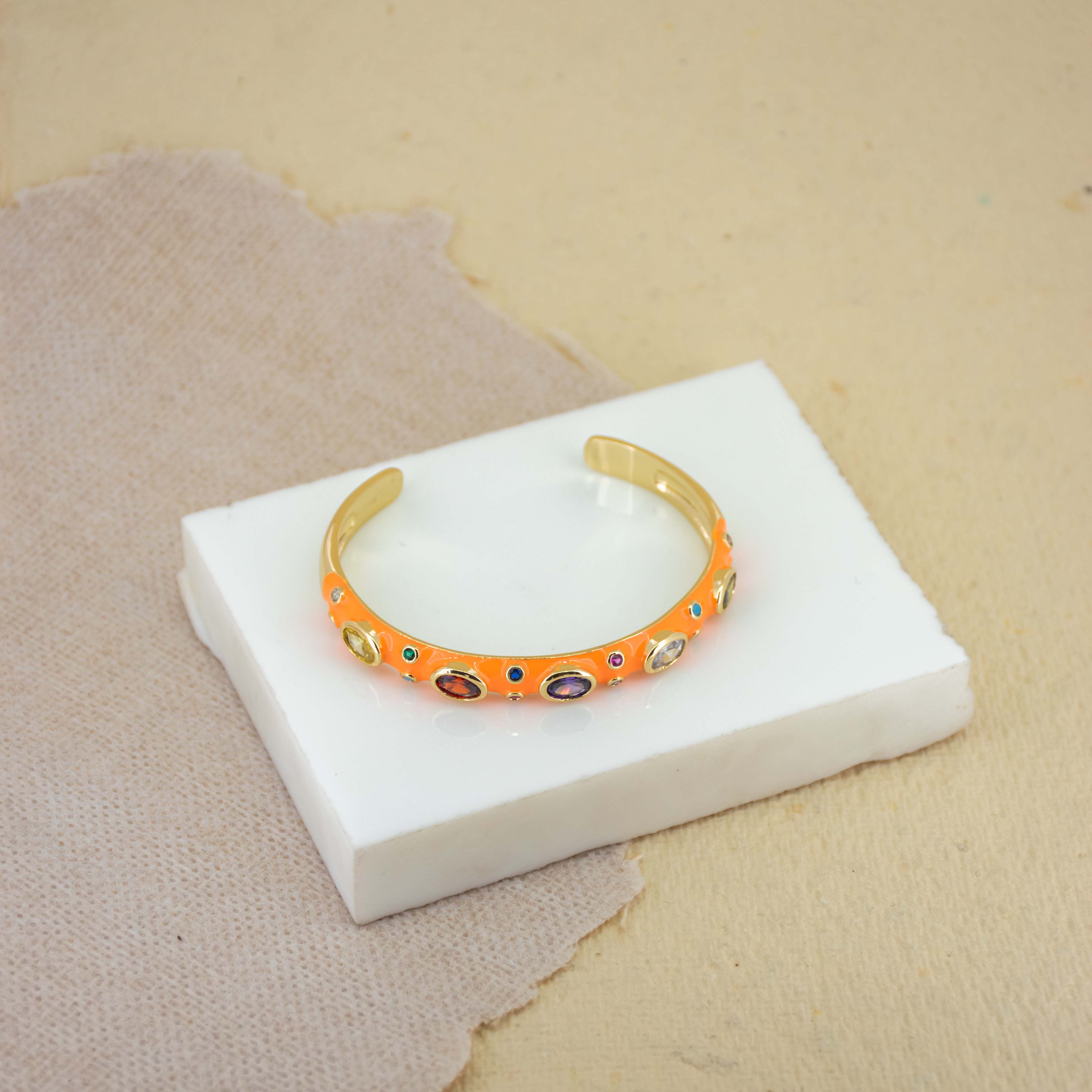 Pastel Rainbow Bangle Cuffs