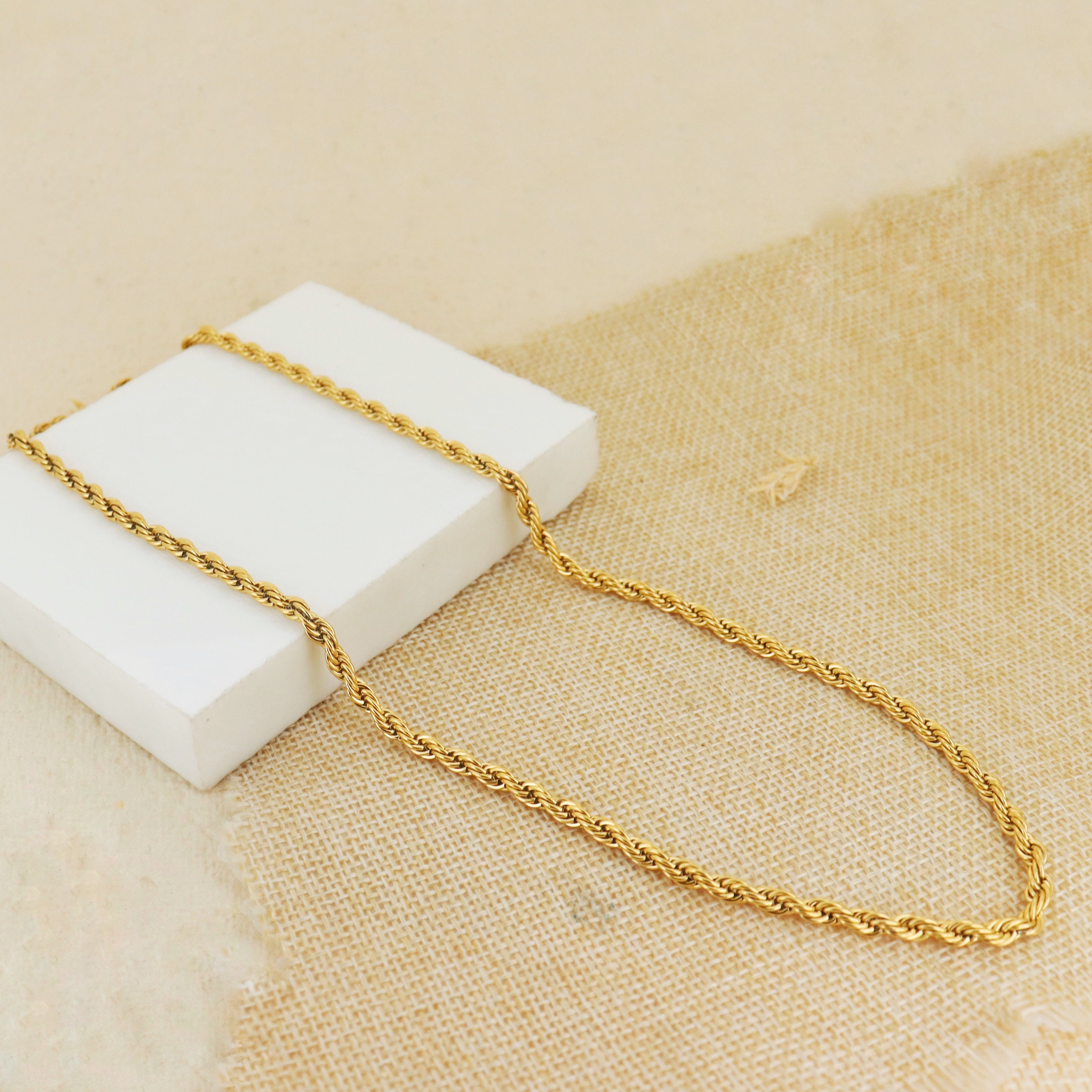 Golden Knot Men Necklace