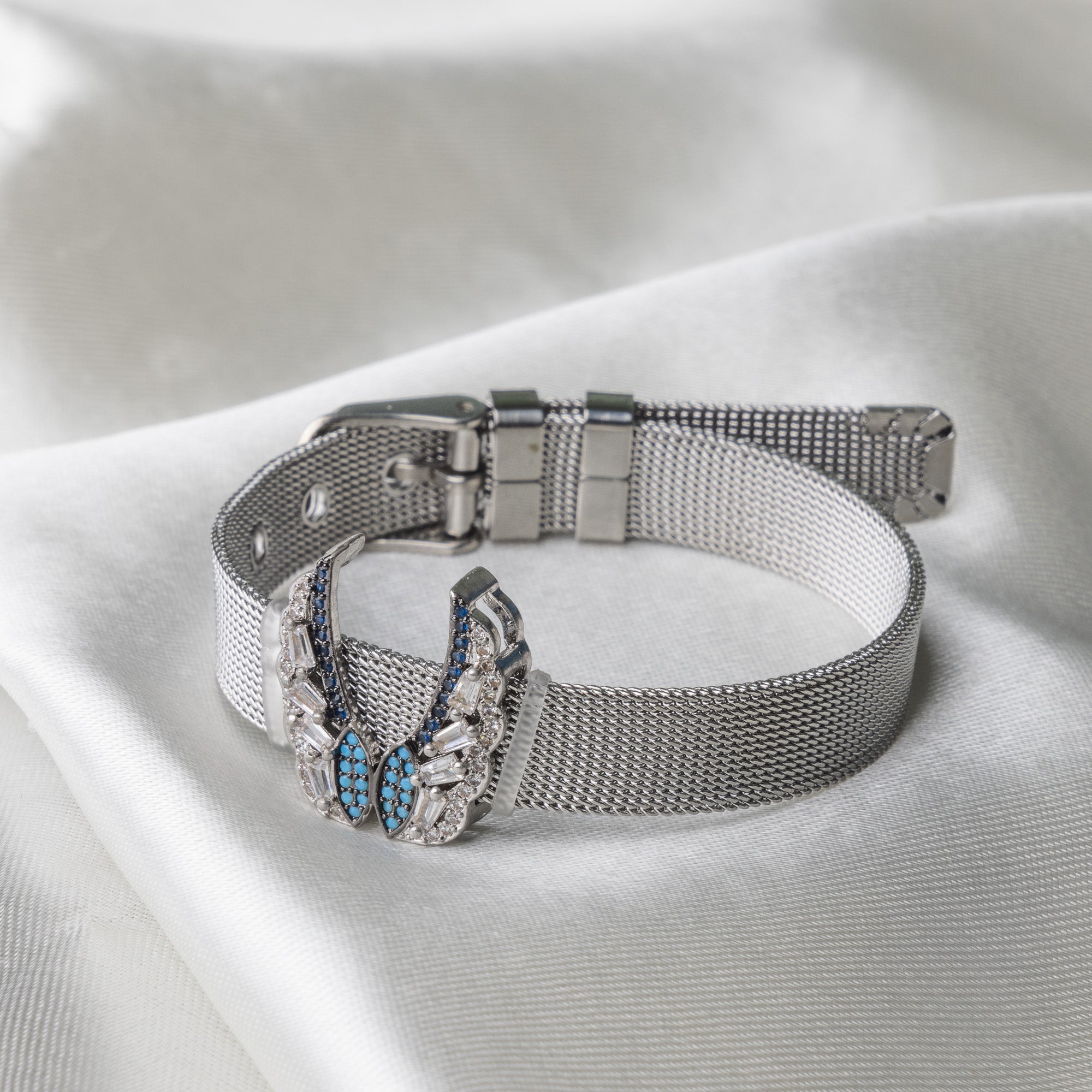 Silver Angel Wings Watch Belts - Upakarna Jewelry