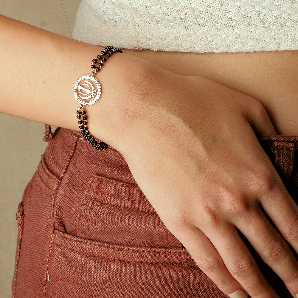 Khanda Mangalsutra Bracelet