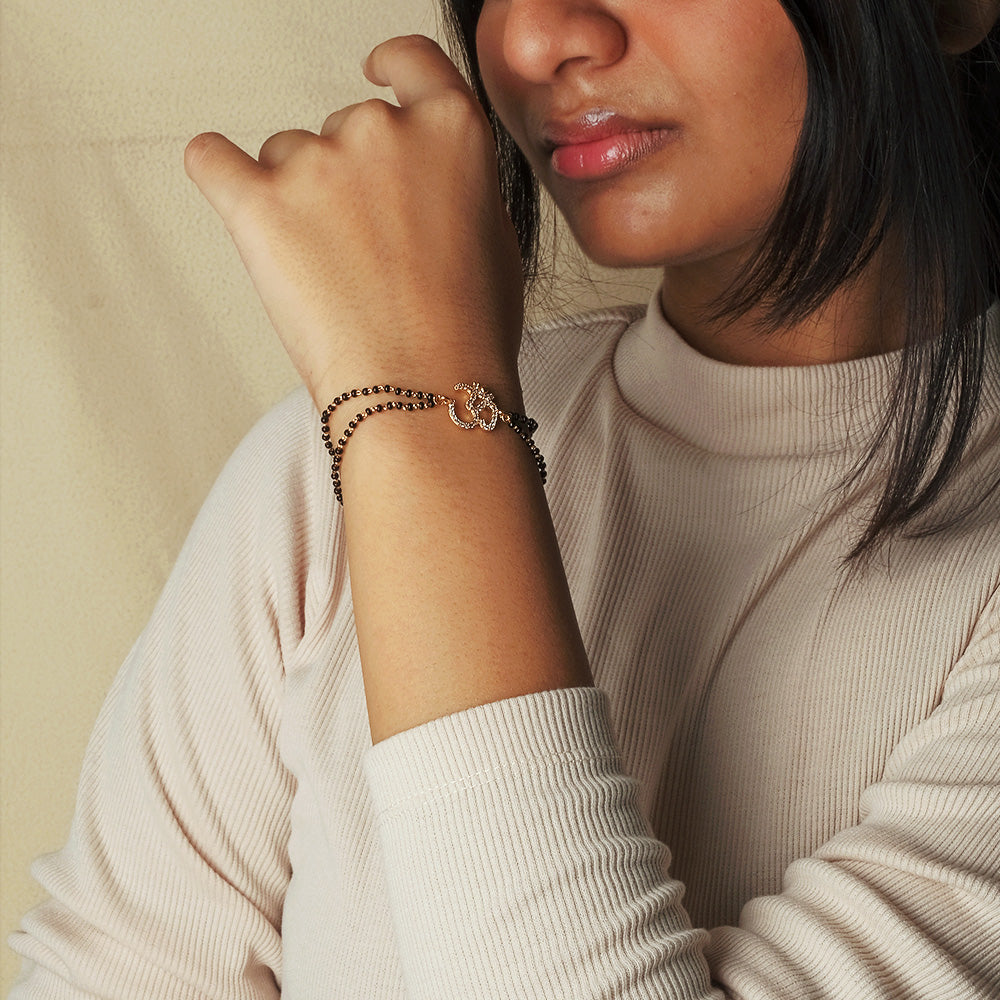 Om Mangalsutra Bracelet