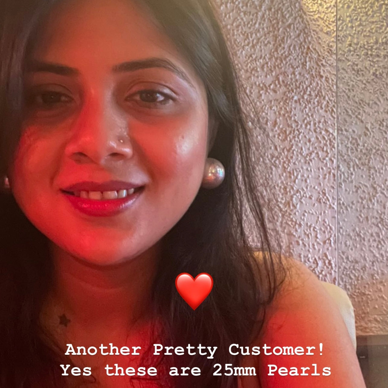 Grey Statement Pearl Ball Earrings - Upakarna Jewelry