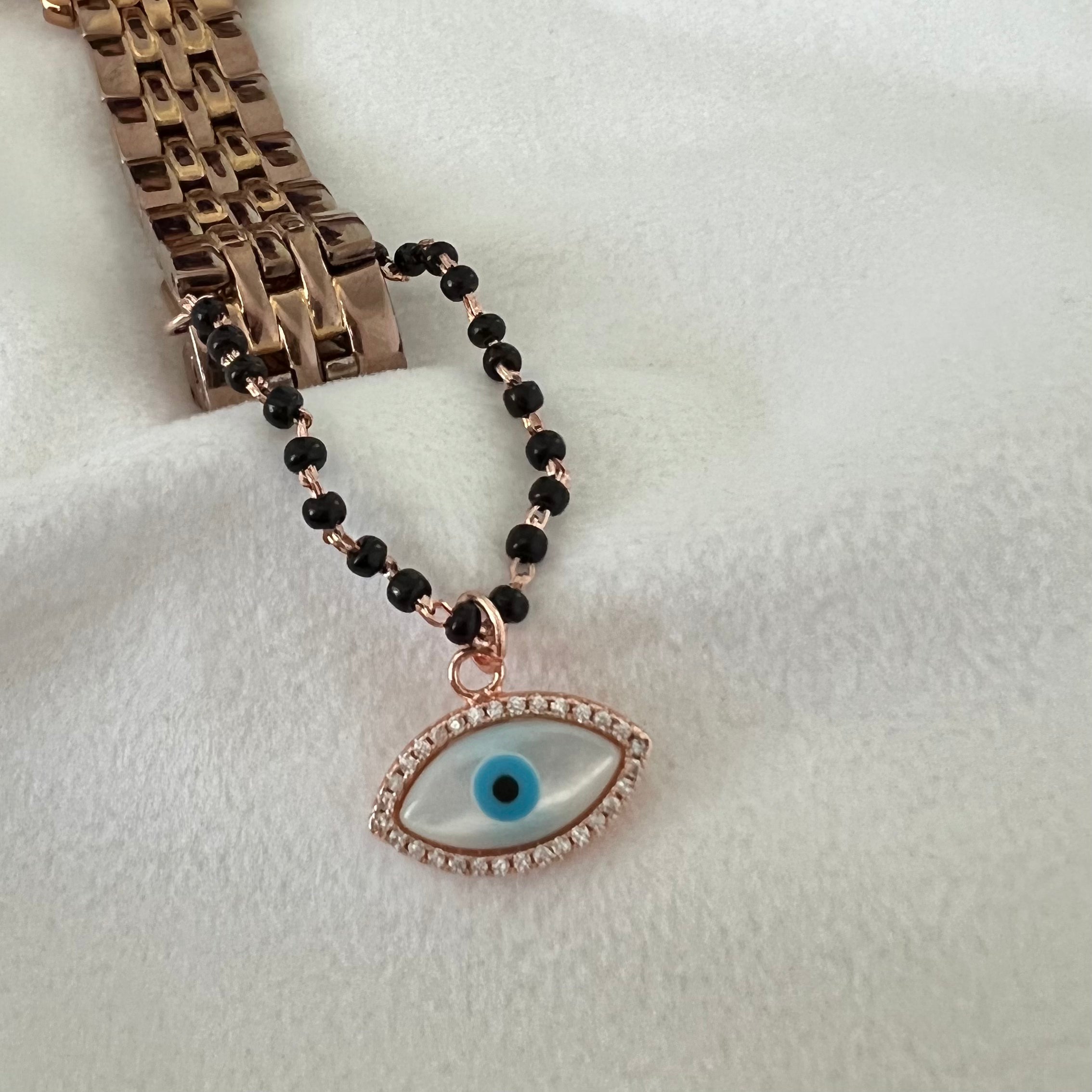 Evileye Mangalsutra Watch Charms