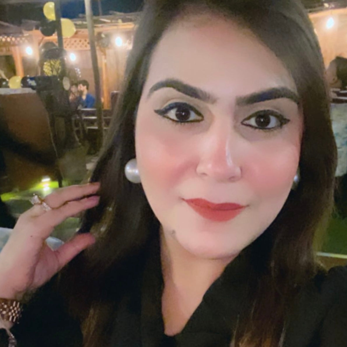 Statement Pearl Ball Earrings - Upakarna Jewelry