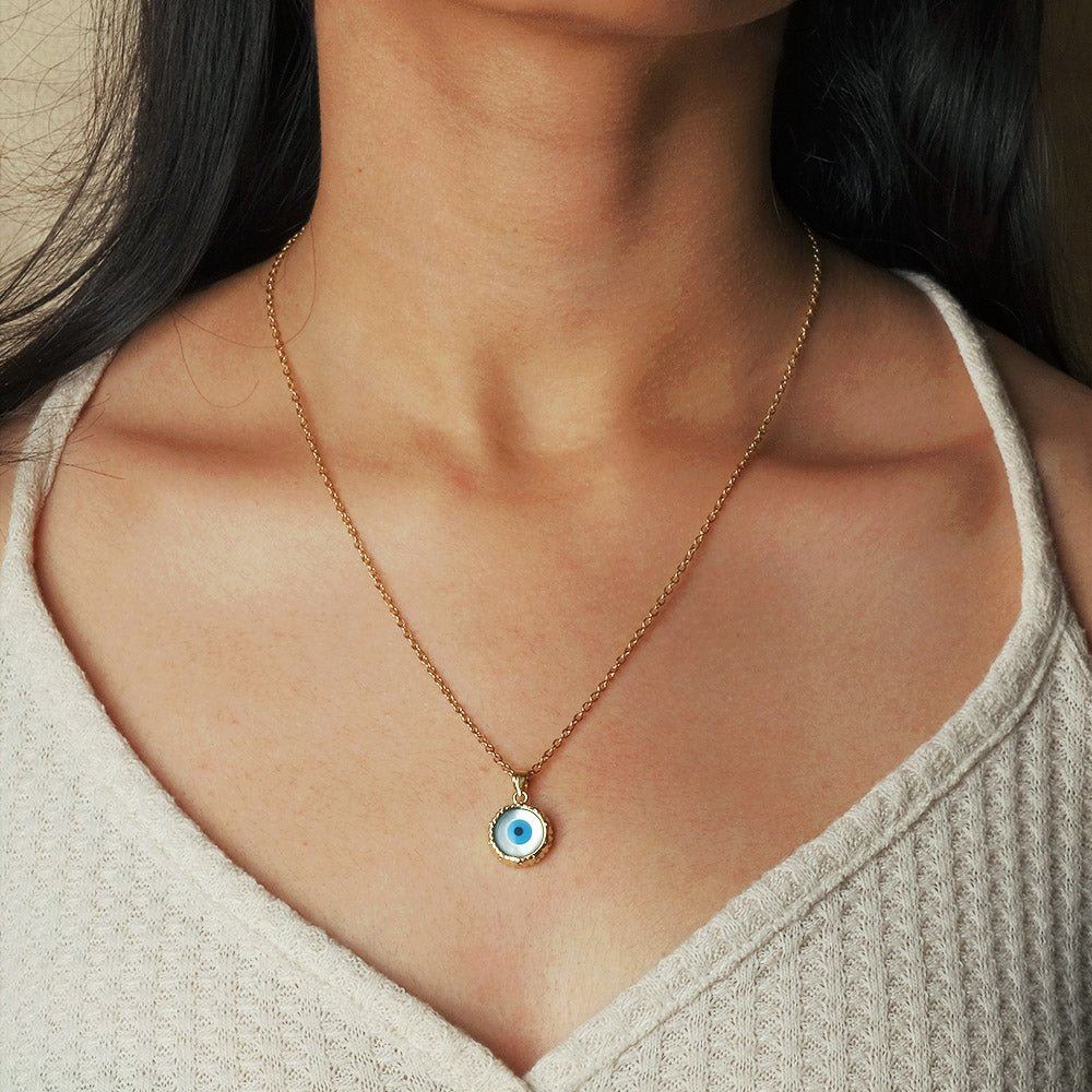The Reflecting Evil Eye Necklace - Upakarnaproduct_type