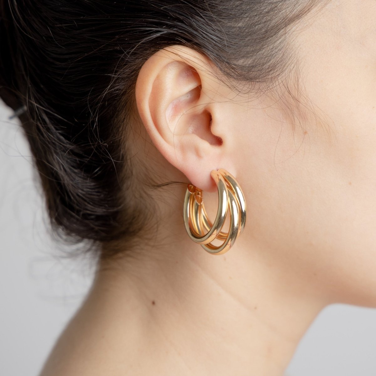 Triple Hoop Earrings - Upakarnaproduct_type