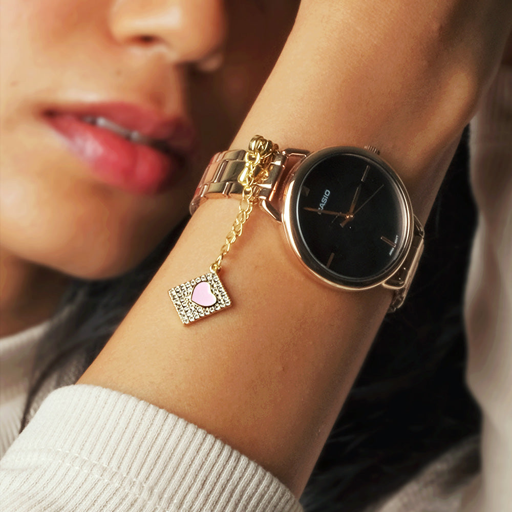 Heart Box Watch Charm