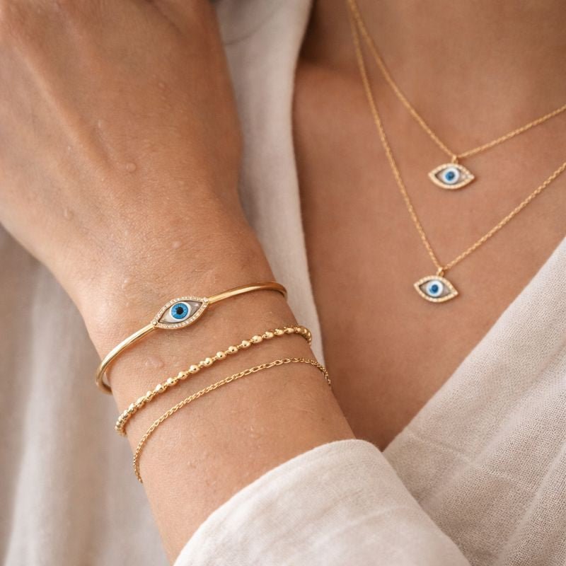 Evil Eye Jewellery: Meaning, Style & Why Everyone Wears It - Upakarna