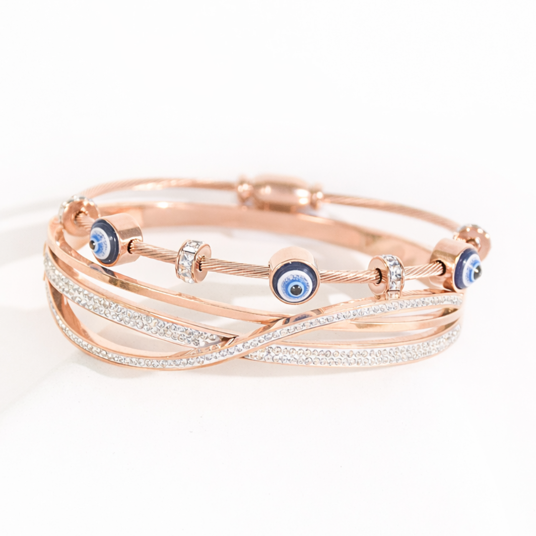 Shimmering Rosegold stack