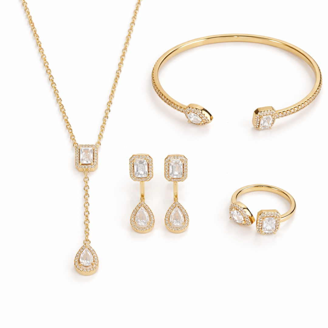 Dewdrop Necklace Set