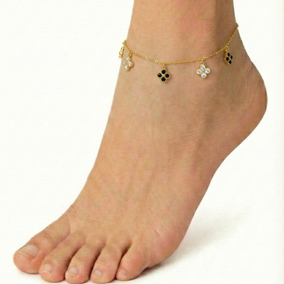 Mystic Clover Anklet