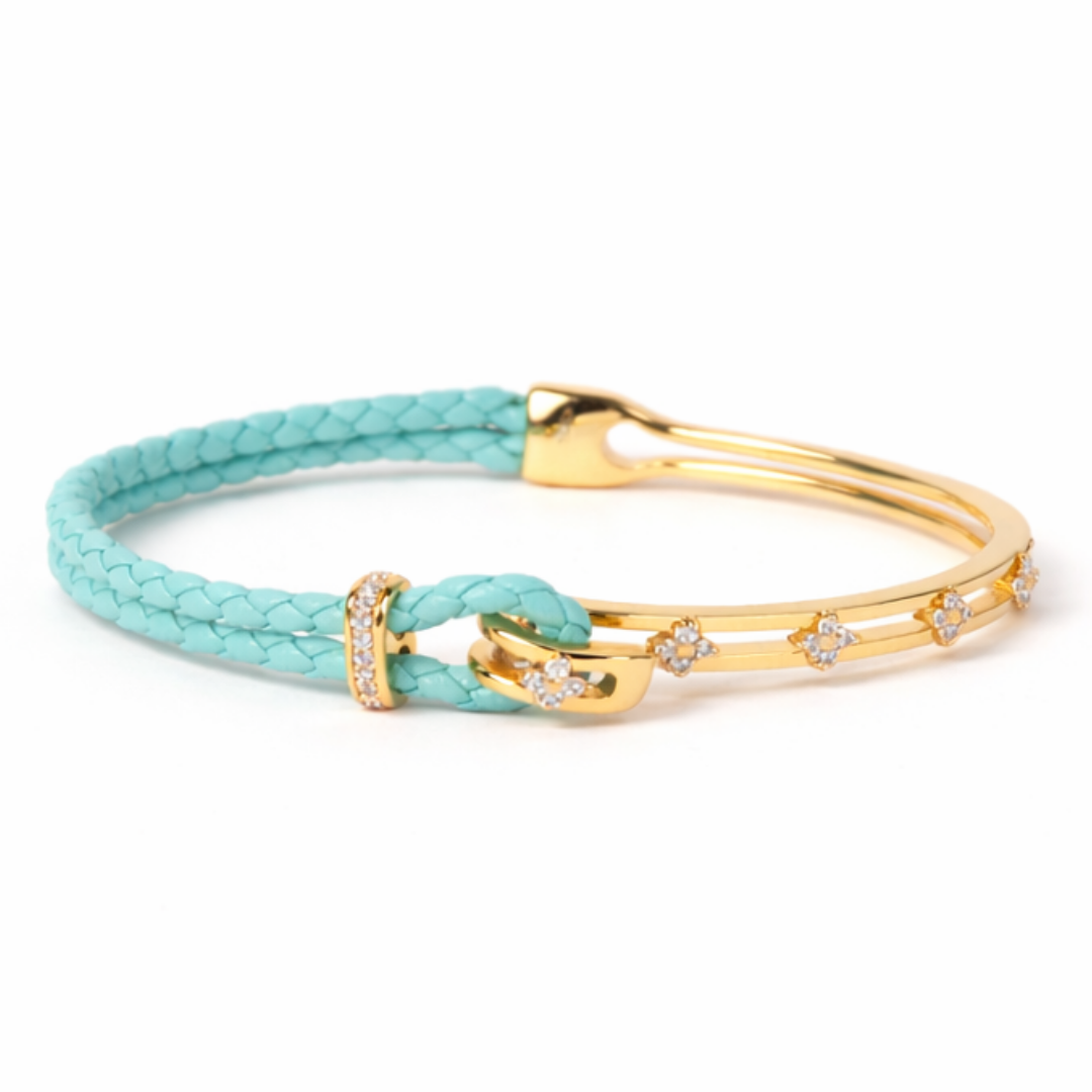 Clover Link Thread Bracelet