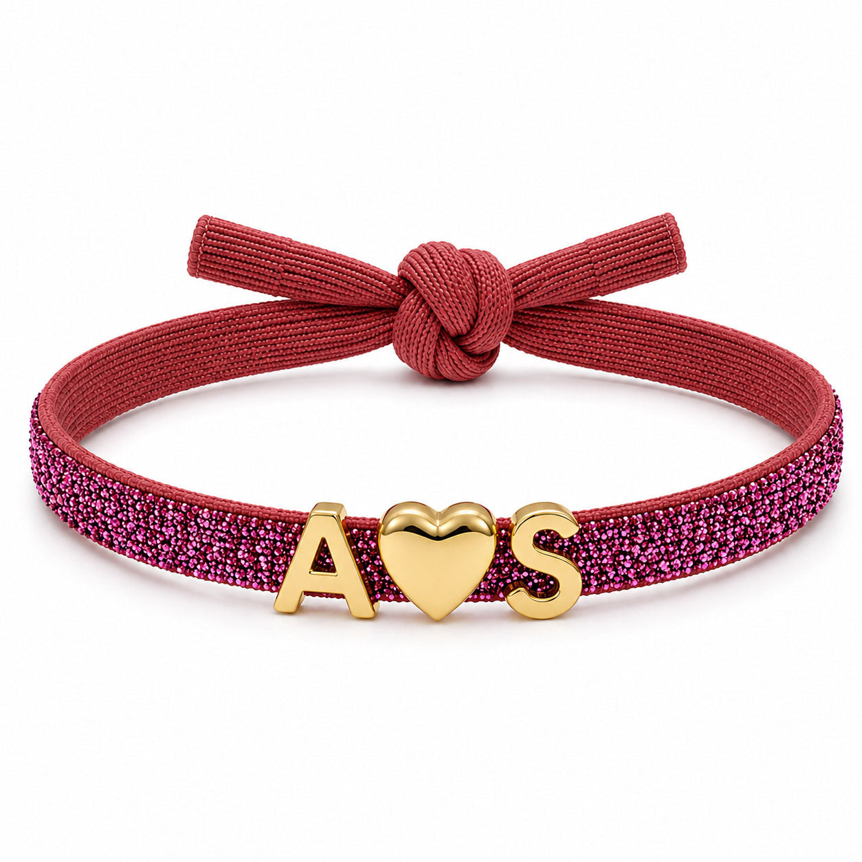 DIY Glitter Glam Bands Initials | Anti-Tarnish