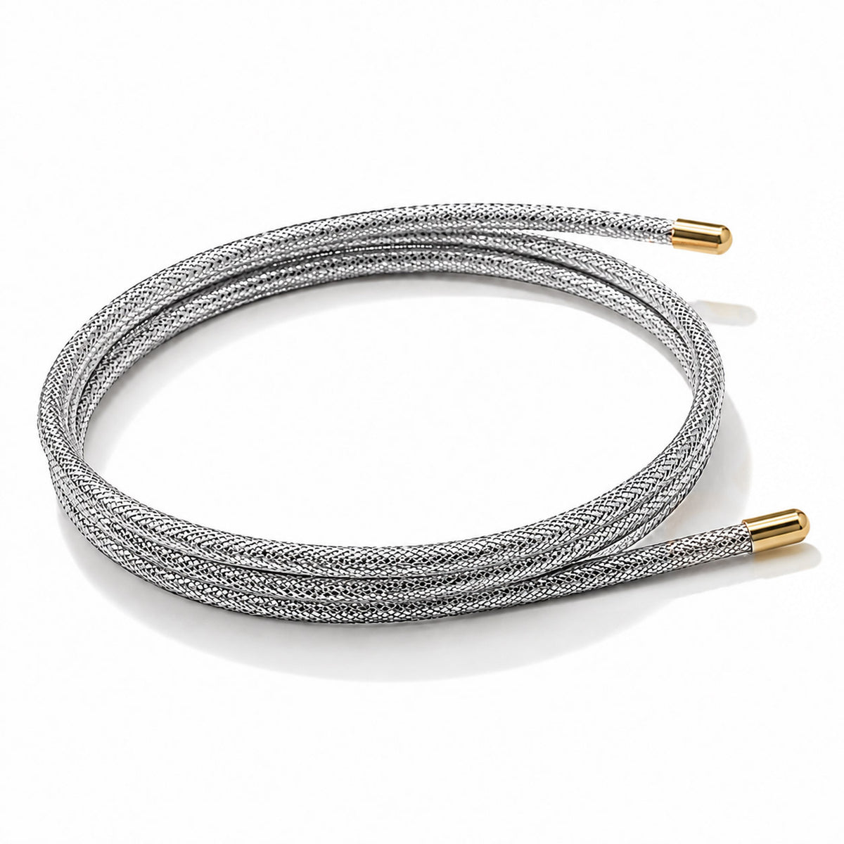 Magnetic Mesh Wrap Bracelet
