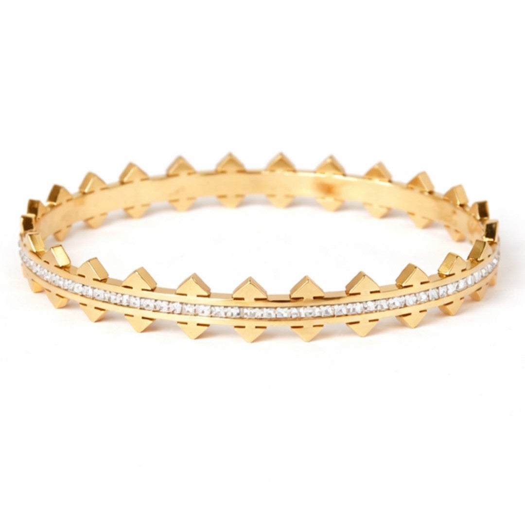 Imperial Edge Cuff Bangle