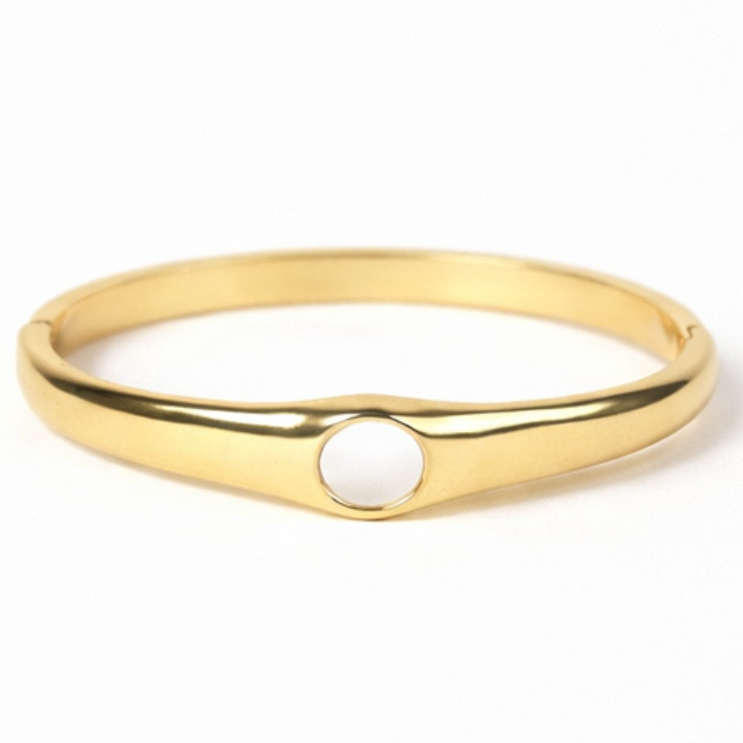 Minimalist Inlay Bangle