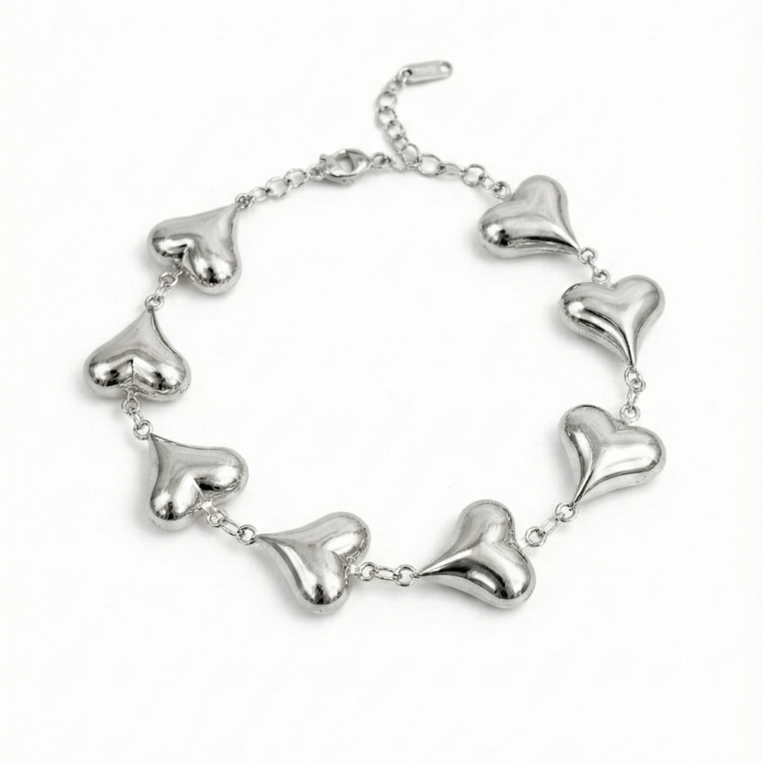 Bubble Heart Bracelet
