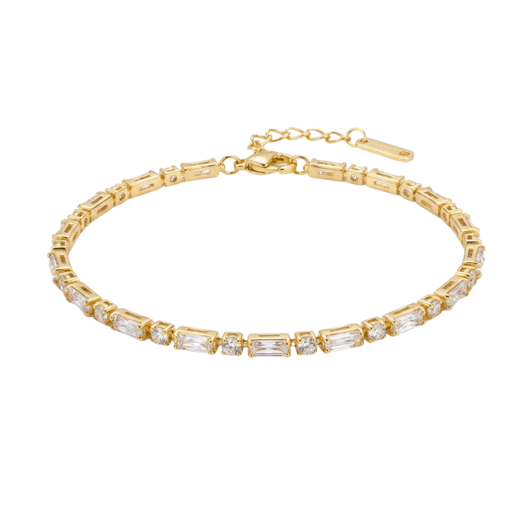 Diamond Tennis Cut Bracelet