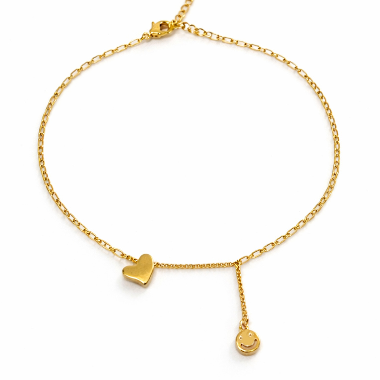 Delight Heart Anklet