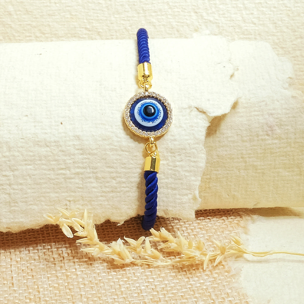 Blue Evil eye thread bracelets