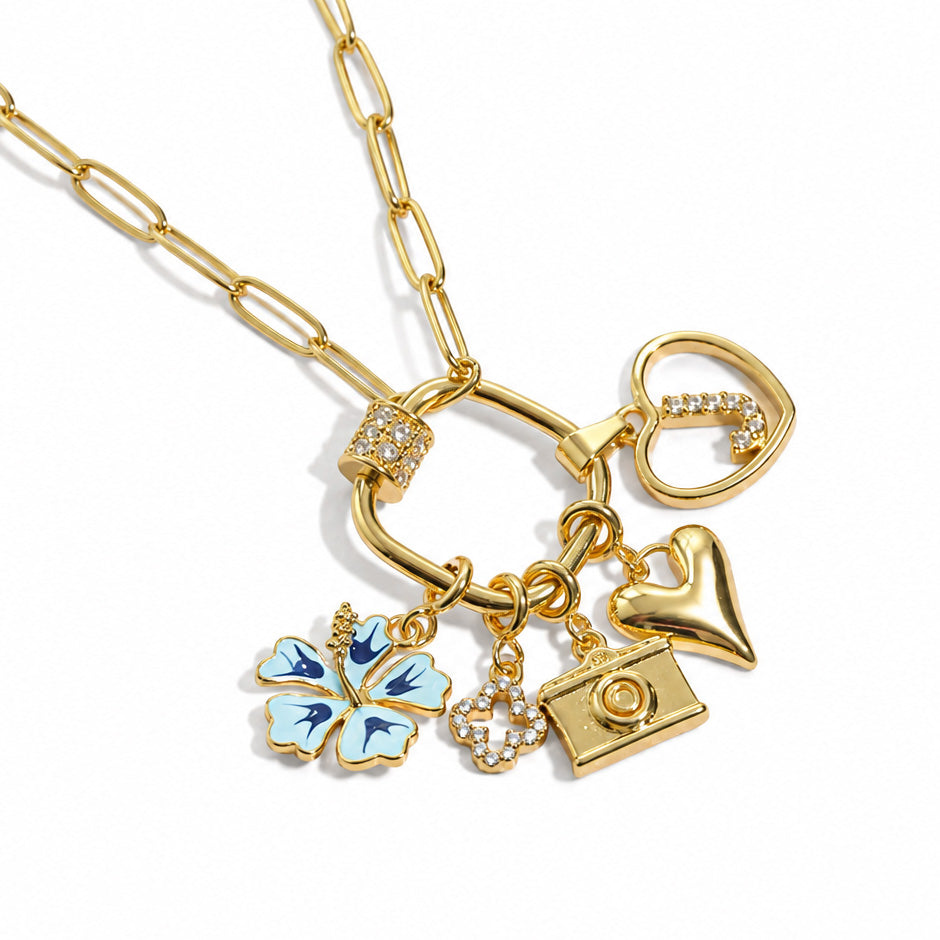 DIY Charm Holder Necklace | Anti-Tarnish