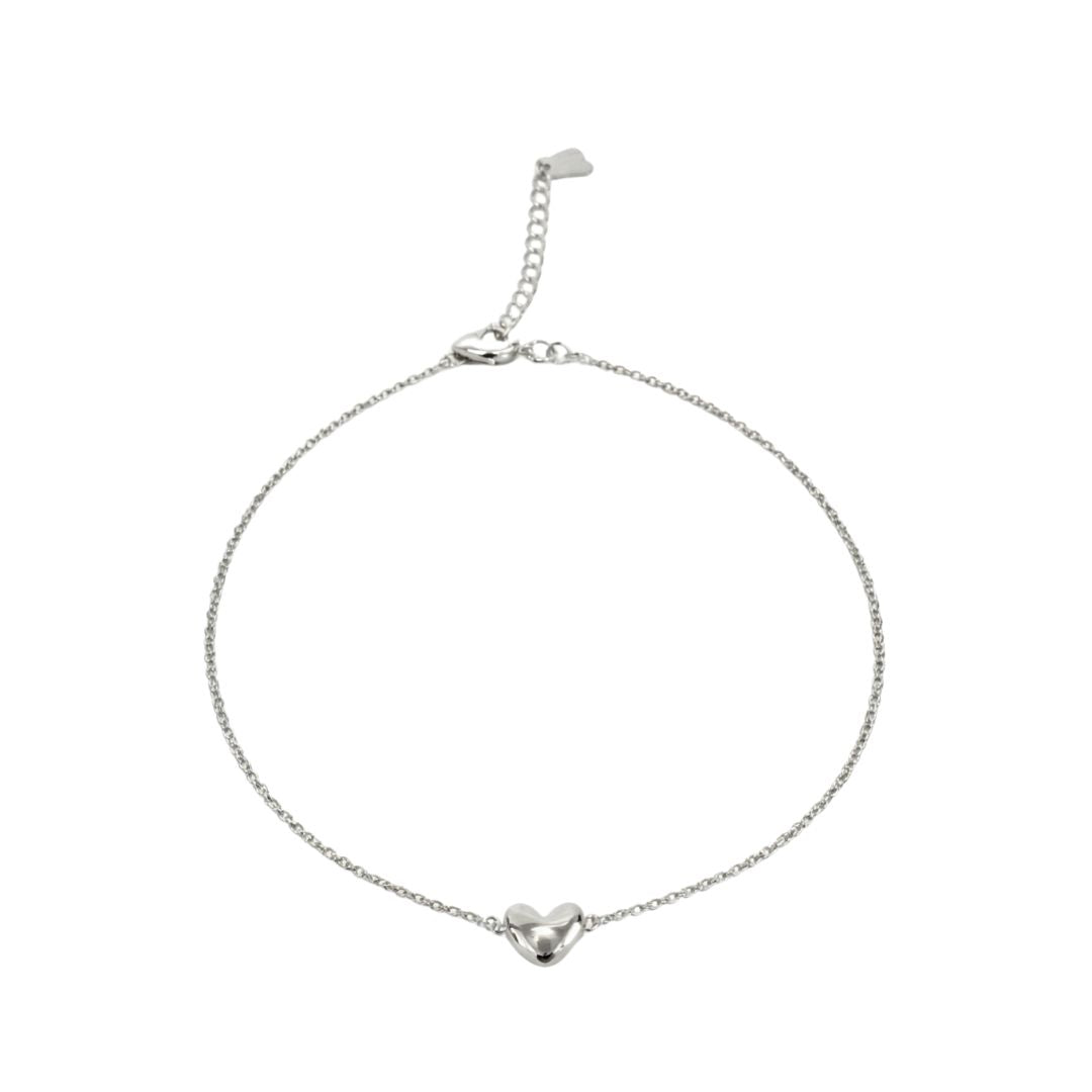 Petite Heart Anklet