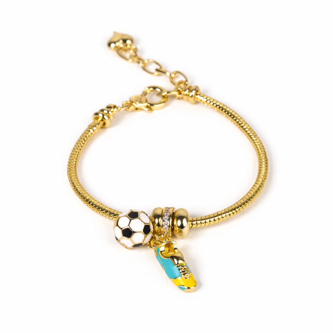 Soccer Star Charm Bracelet