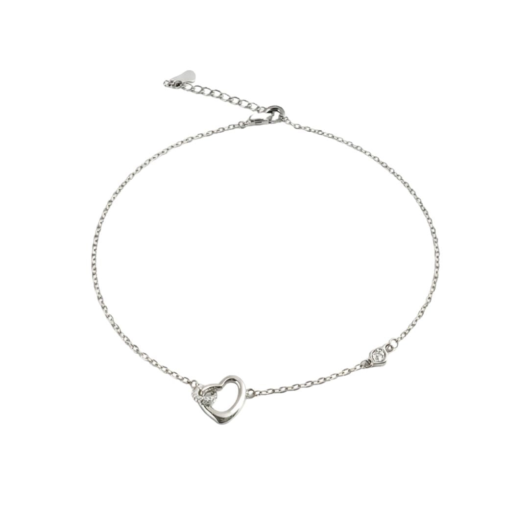 Dainty Heart Anklet