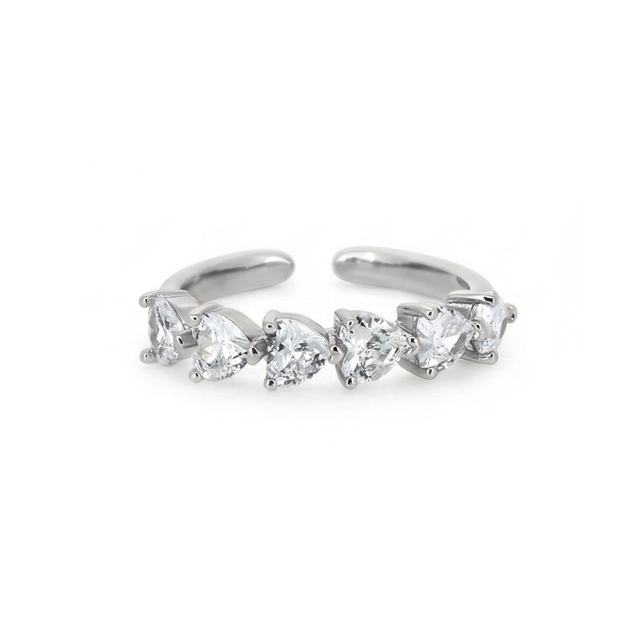 Heartlet Diamond Embrace Ring