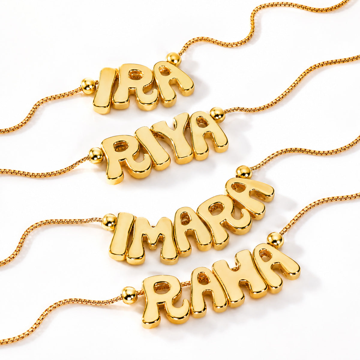 DIY Bubble Name Bracelet | Anti-Tarnish