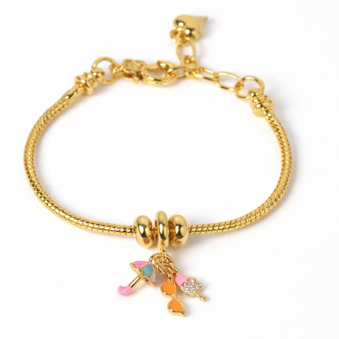 Beach Day Charm Bracelet