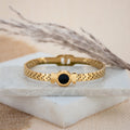 Black Roman Bangle