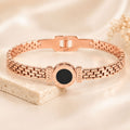 Black Roman Bangle