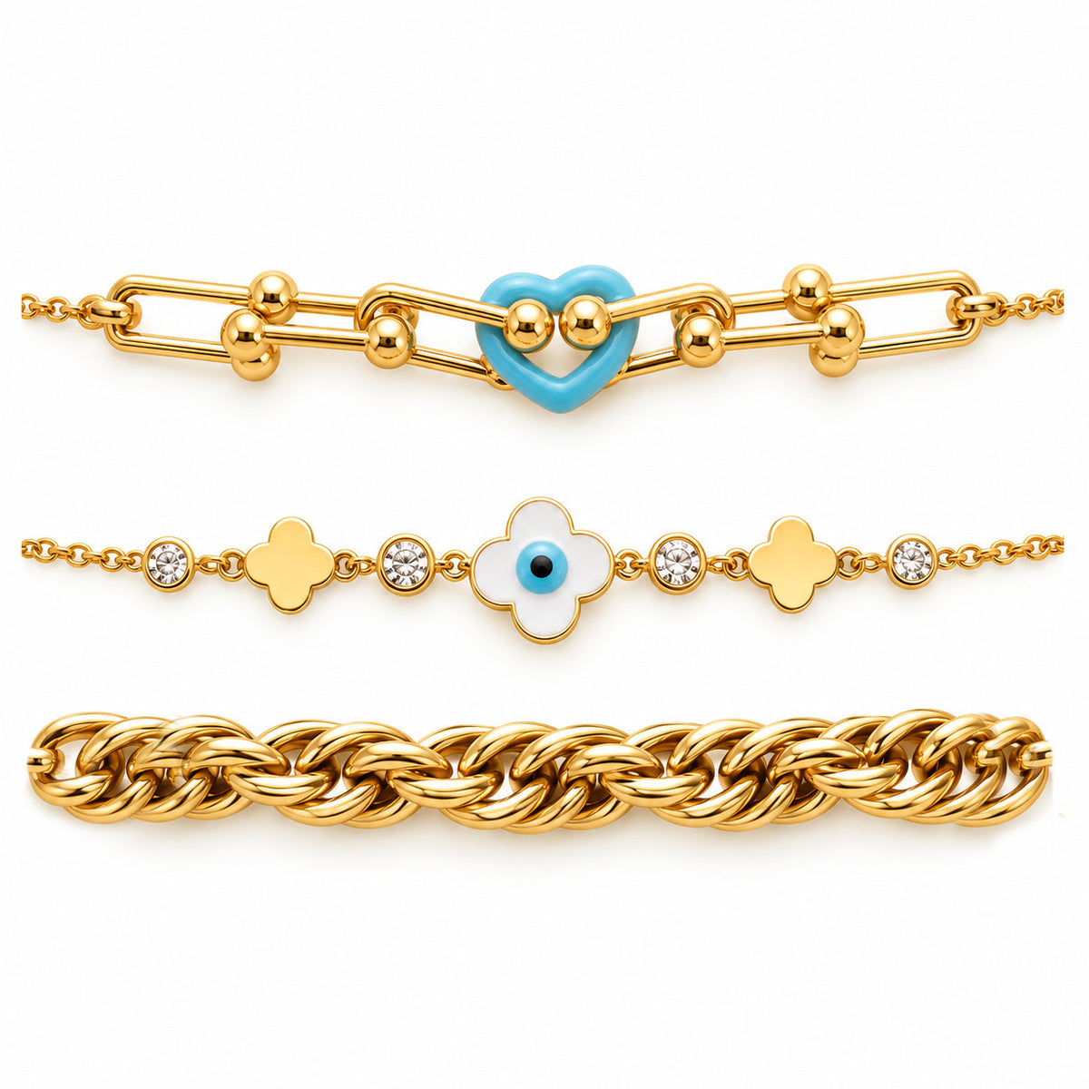 The Elements Bracelet Stack