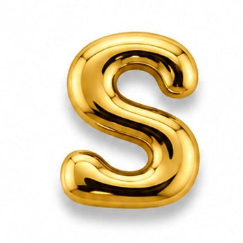 Bubble Initial Charms