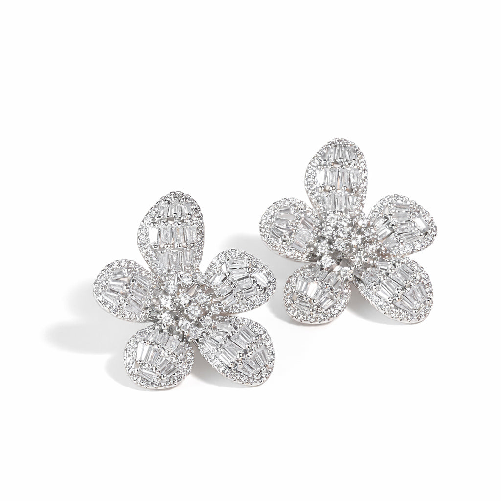 Eternal Diamond Bloom Earrings