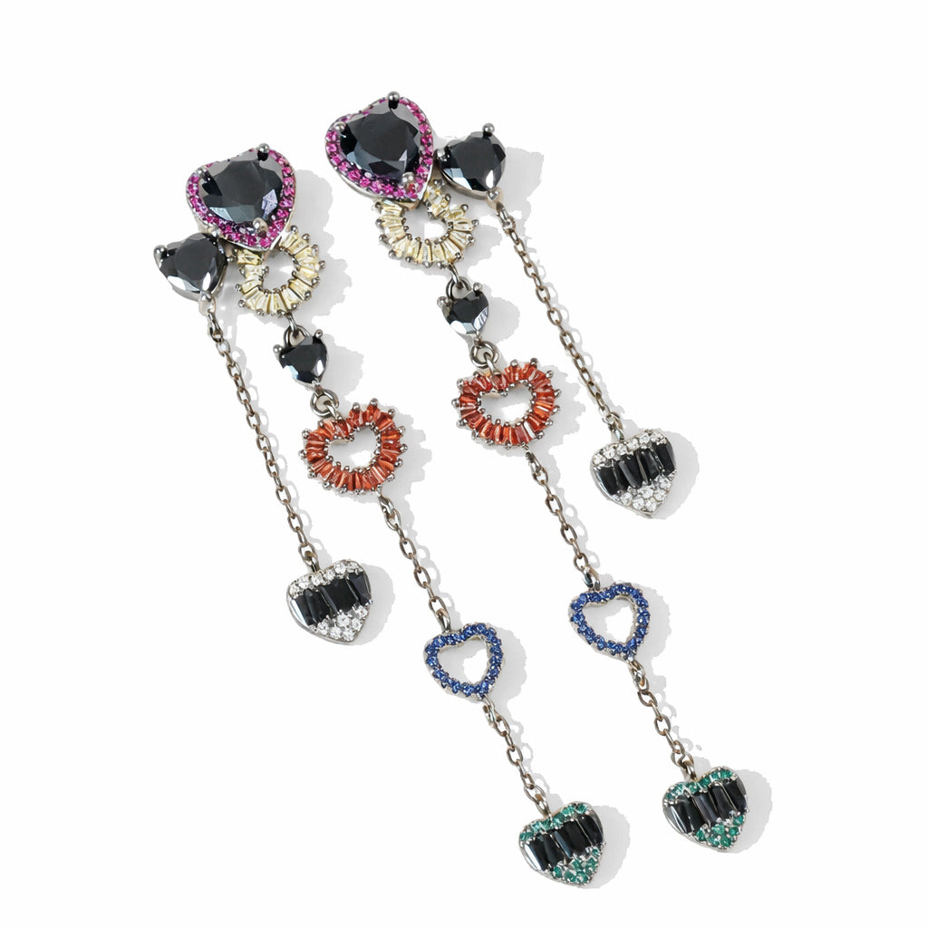 Shinebound Heart Earrings