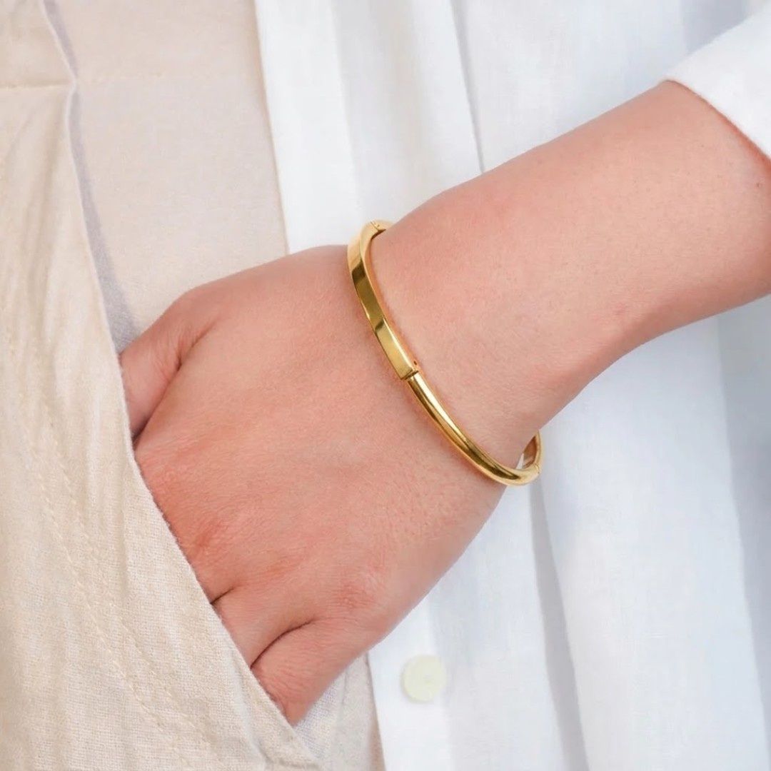 Classic Dual Finish Bangle