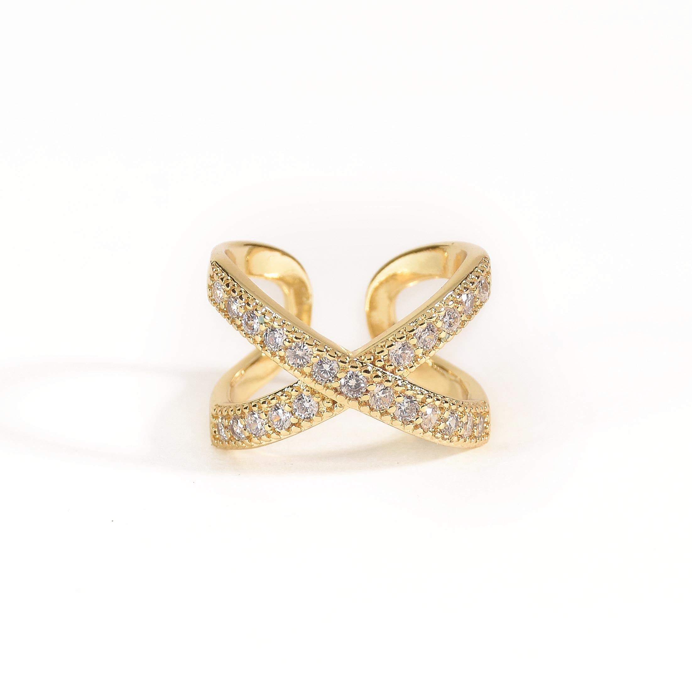 Diamond Criss Ring