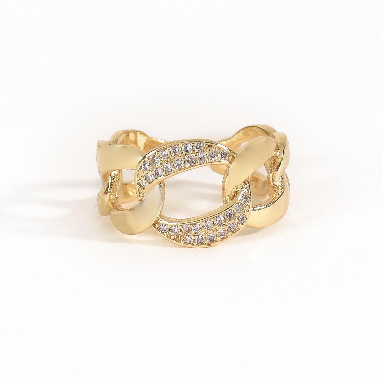 Spike Spiral Ring