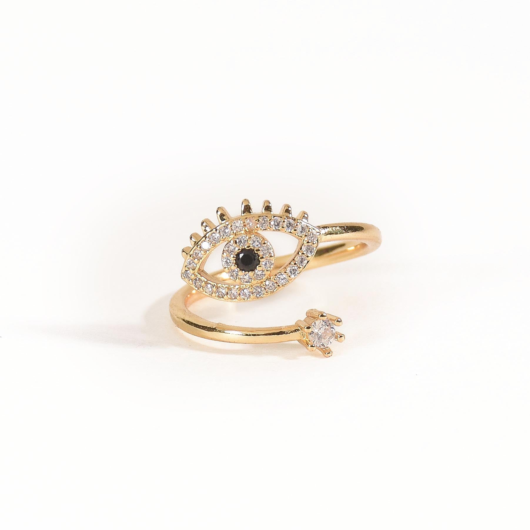 Dazzle Evil Eye Blink Ring